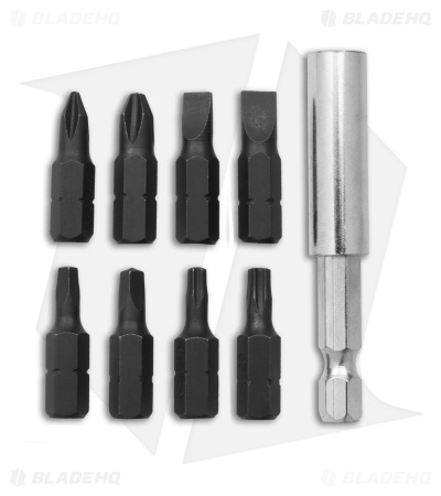 Big Idea Design Titanium Bit Bar II Inline Screwdriver (Stonewashed)