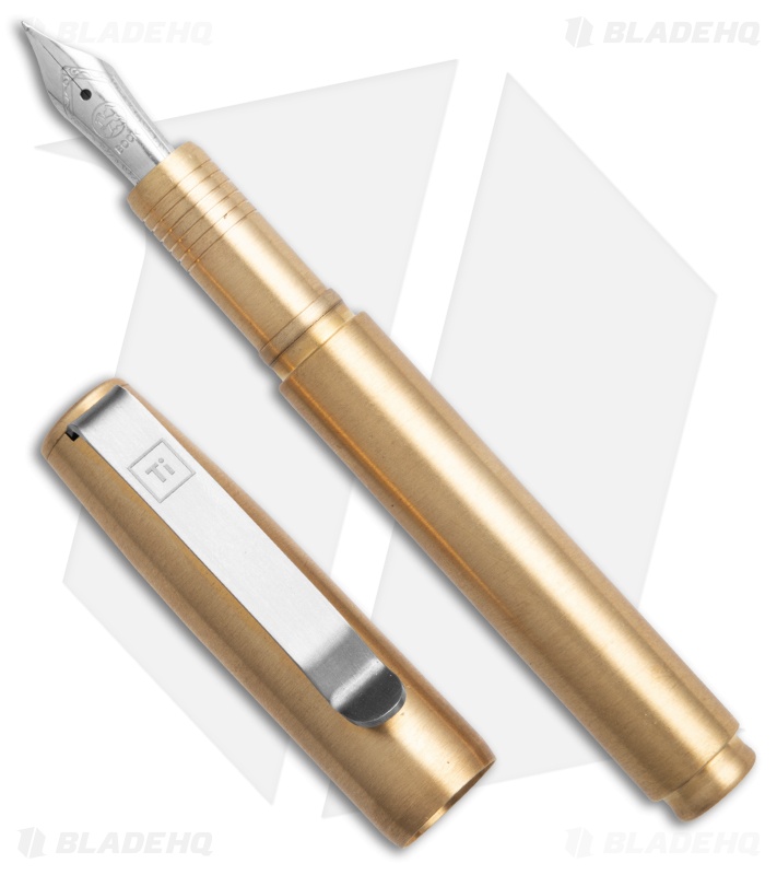 Big Idea Designs Fountain EDC Pen - Brass