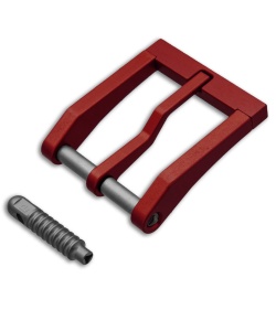 Blackside Customs Aluminum Modular Belt Buckle Blood Red (1.5") 