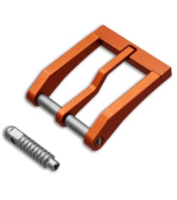 Blackside Customs Aluminum Modular Belt Buckle Burnt Orange (1.5") 