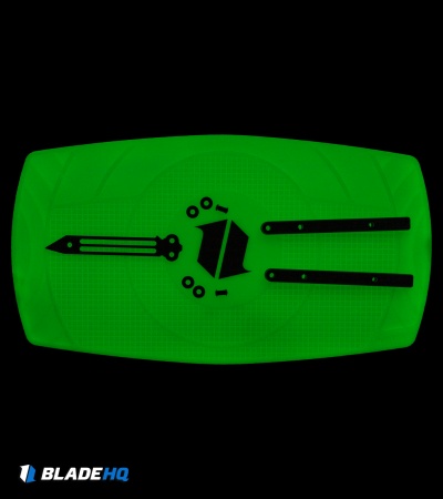 Blade HQ Silicone Knife Takedown Shop Mat - Glow-in-the-Dark