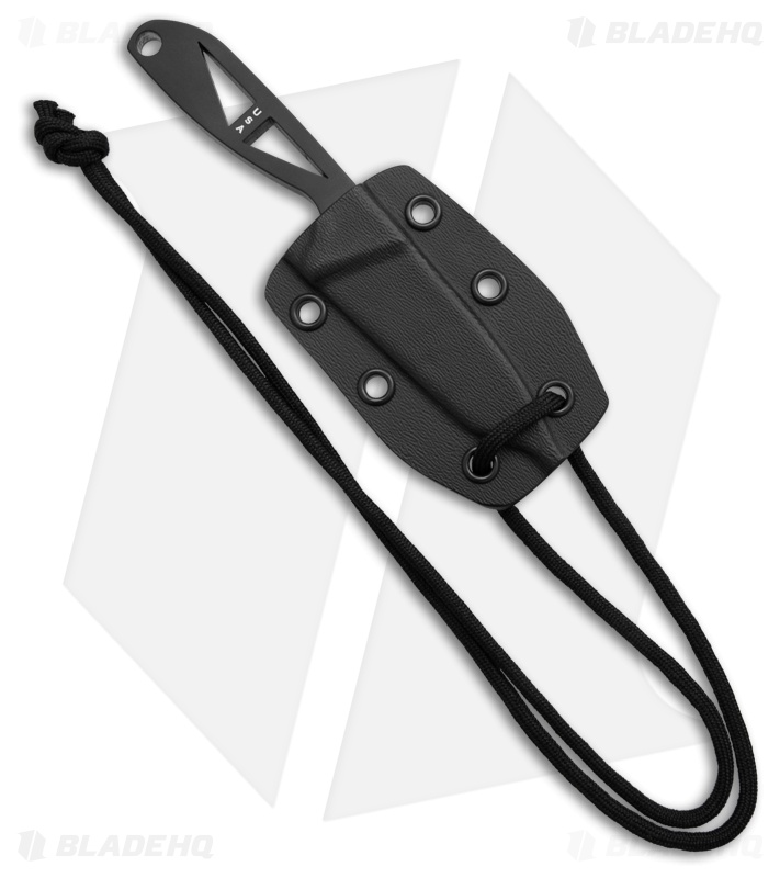 Bradford Knives G-Necker Fixed Blade Neck Knife Tanto (2.62" DLC)