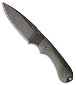 Bradford Knives Guardian 3.2 Fixed Blade Knife OD Green Micarta (3.5" Nimbus)
