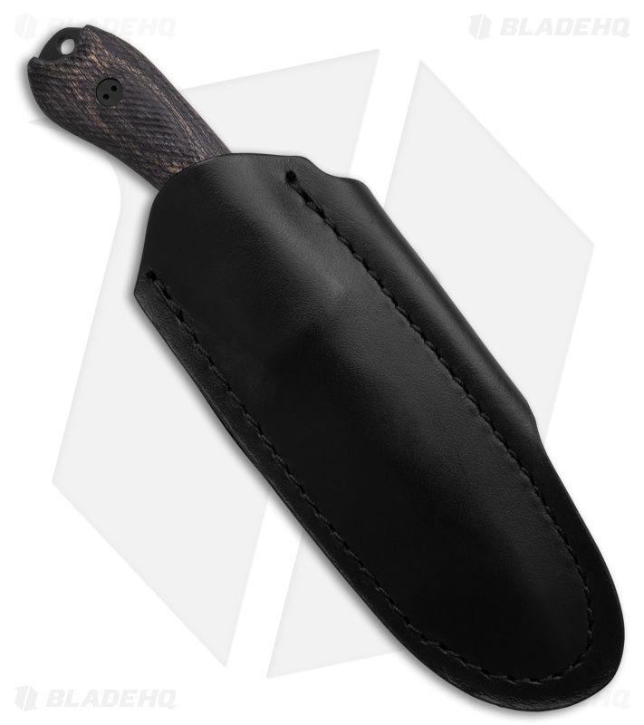 Bradford Knives Guardian 3.2 Fixed Blade Knife Liberty Wood Charcoal(3.5" Black)