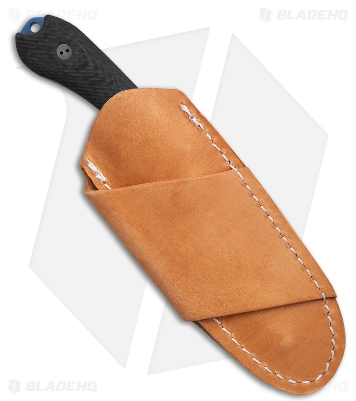 Bradford Knives Guardian3.2 Fixed Blade Knife 3D CF (3.5" Blue PVD)