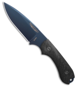Bradford Bradford Knives Guardian3.2 Fixed Blade Knife 3D CF (3.5" Blue PVD) - $259.00 at Blade HQ