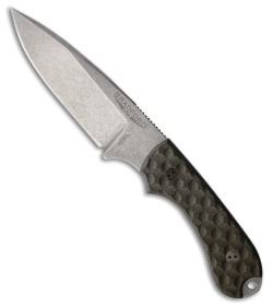 Bradford Knives Guardian 3.2 Fixed Blade Knife Textured OD Green G-10 (3.5" SW)