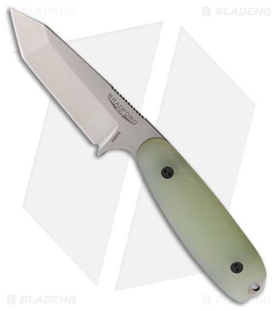 Bradford Knives Guardian3.5 Fixed Blade Ghost G10 (3.75" Stonewash)