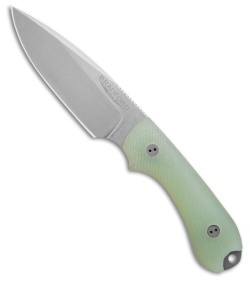 Bradford Knives Guardian 3 Fixed Blade Knife 3D Microtextured Ghost (3.5" SW)