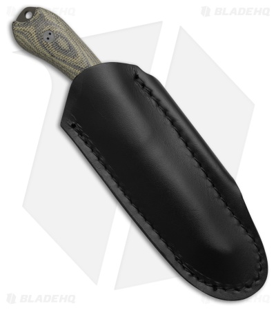 Bradford Knives Guardian 3 Fixed Blade Knife Camo Micarta (3.5" OD Green)