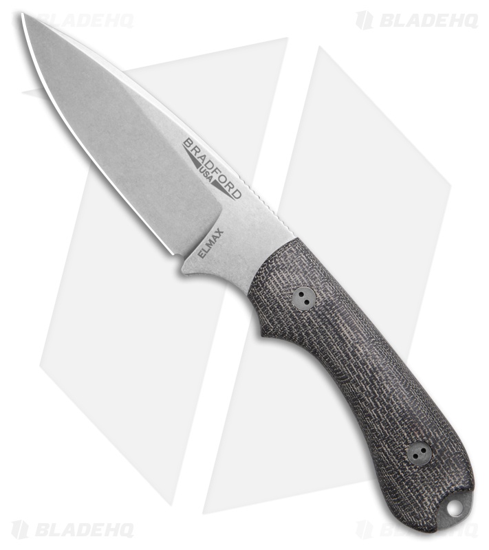 Bradford Guardian 3.2 Fixed Blade Knife Black Micarta SW
