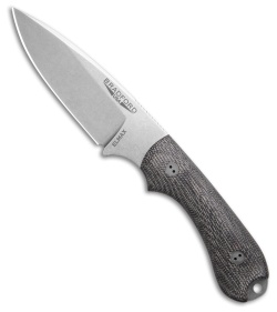 Bradford Knives Guardian 3.2 Fixed Blade Knife 3D Black Micarta (3.5" SW ELMAX)