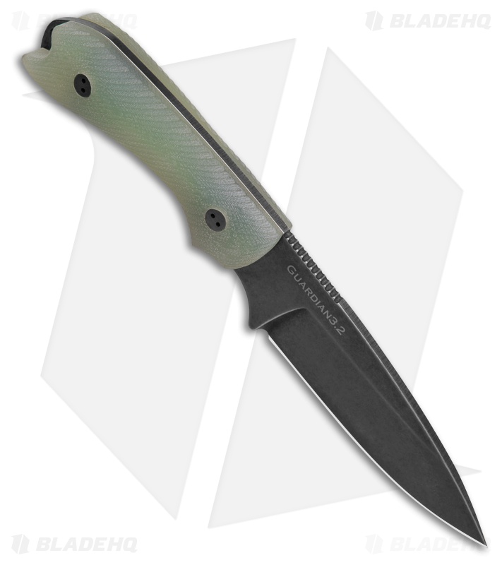 Bradford Guardian 3.2 Fixed Blade Knife Ghost G-10 Nimbus