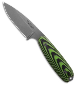 Bradford Knives Guardian 3.5 Fixed Blade 3D Microtextured Toxic/Blk (3.75" SW)