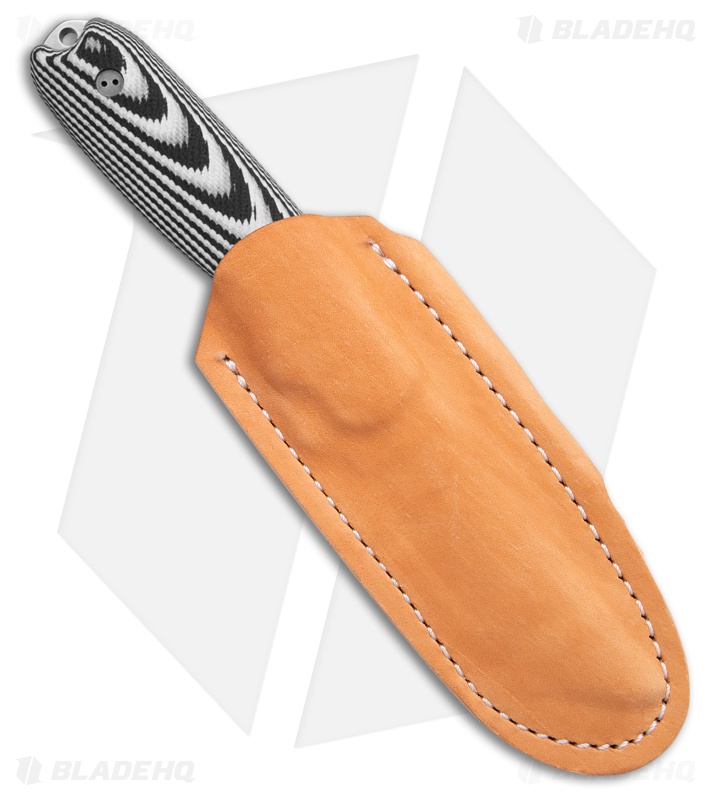 Bradford Knives Guardian 3.5 Fixed Blade 3D Microtextured White/BLK (3.75" SW)