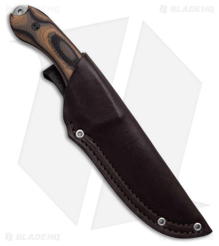 Bradford Guardian 4.2 Fixed Blade Black G-10/Brown Wood