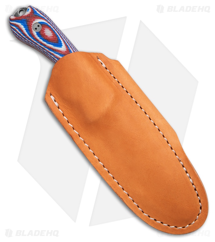 Bradford Knives Guardian3 Fixed Blade Red/White/Blue G-10 (3.5" Nimbus)