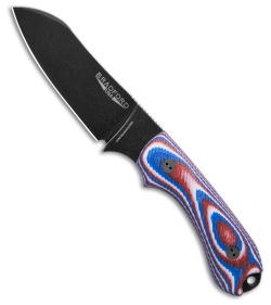 Bradford Knives Guardian3 Fixed Blade Red/White/Blue G-10 (3.5" Nimbus)
