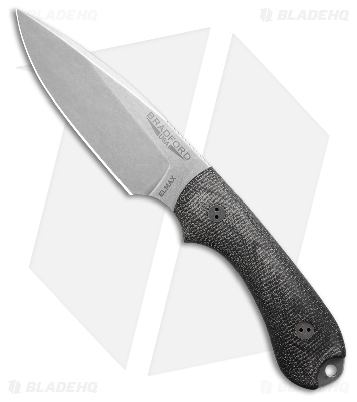 Bradford Guardian 3 Fixed Blade Knife Black Micarta SW