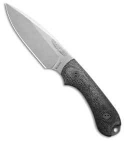 Bradford Knives Guardian3 Knife 3D Black Micarta (3.5" False Edge SW Elmax)