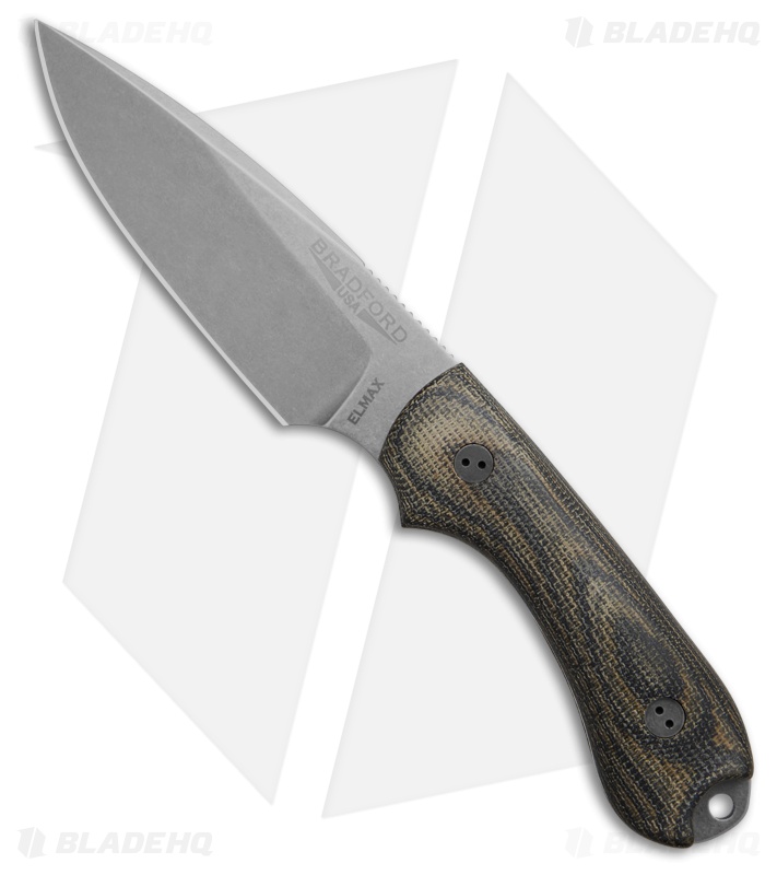 Bradford Guardian 3 Fixed Blade Knife 3D Camo Micarta SW