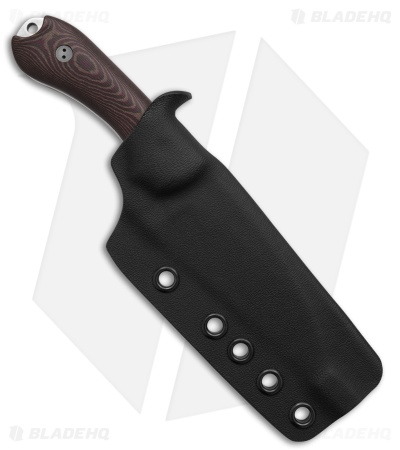 Bradford Knives Guardian3 Wharnie Knife 3D Chocolate/Brown Richlite (3.5" SW)