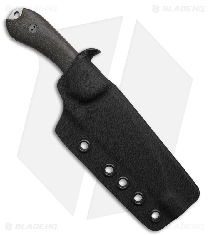 Bradford Knives Guardian3 Wharnie Knife 3D OD Green Micarta (3.5" SW)