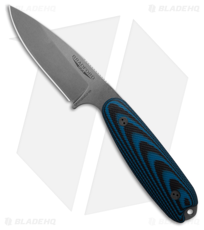 Bradford Knives Guardian3.5 Fixed Blade 3D Black/Blue