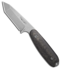 Bradford Knives Guardian3.5 Fixed Blade 3D Black Micarta (3.75" Stonewash)