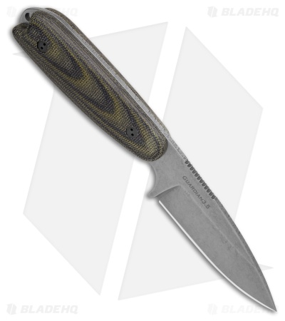 Bradford Knives Guardian 3.5 Fixed Blade 3D Camo Micarta (3.75" Sabre SW Elmax)