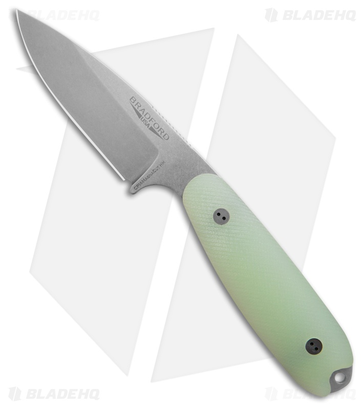 Bradford Knives Guardian3.5 Fixed Blade Knife 3D Ghost G-10