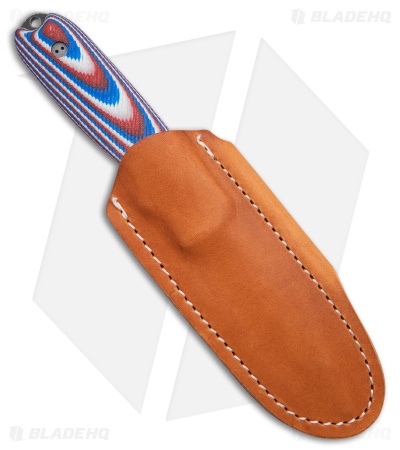 Bradford Knives Guardian3.5 Fixed Blade Knife Red/White/Blue G-10 (3.75" Nimbus)