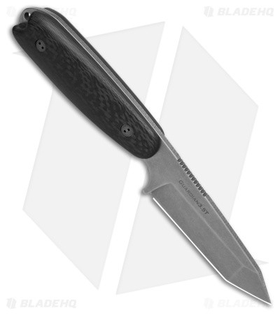 Bradford Knives Guardian3.5T Fixed Blade 3D Carbon Fiber (3.75" Stonewash)