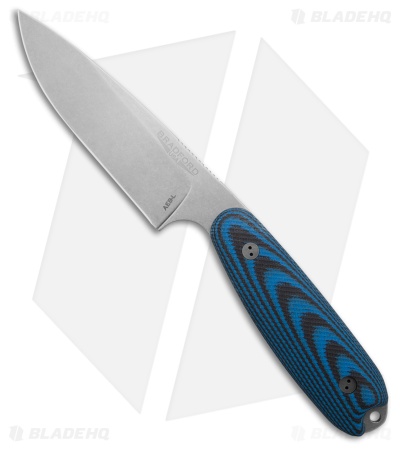 Bradford Knives Guardian3.5XL 3D Black/Blue Micarta