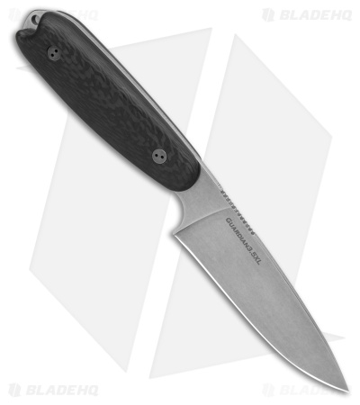 Bradford Knives Guardian3.5XL Fixed Blade Knife 3D Carbon Fiber (4.5" SW)