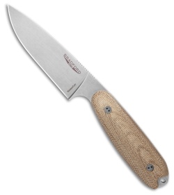 Bradford Knives Guardian3.5XL Fixed Blade Knife 3D Natural Micarta (4.5" SW)