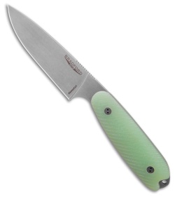Bradford Knives Guardian3.5XL Fixed Blade Knife 3D Textured Jade G-10 (4.5" SW)