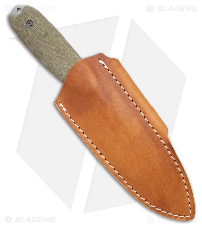 Bradford Knives Guardian3.5XL OD Green Micarta (4.50" Stonewash)
