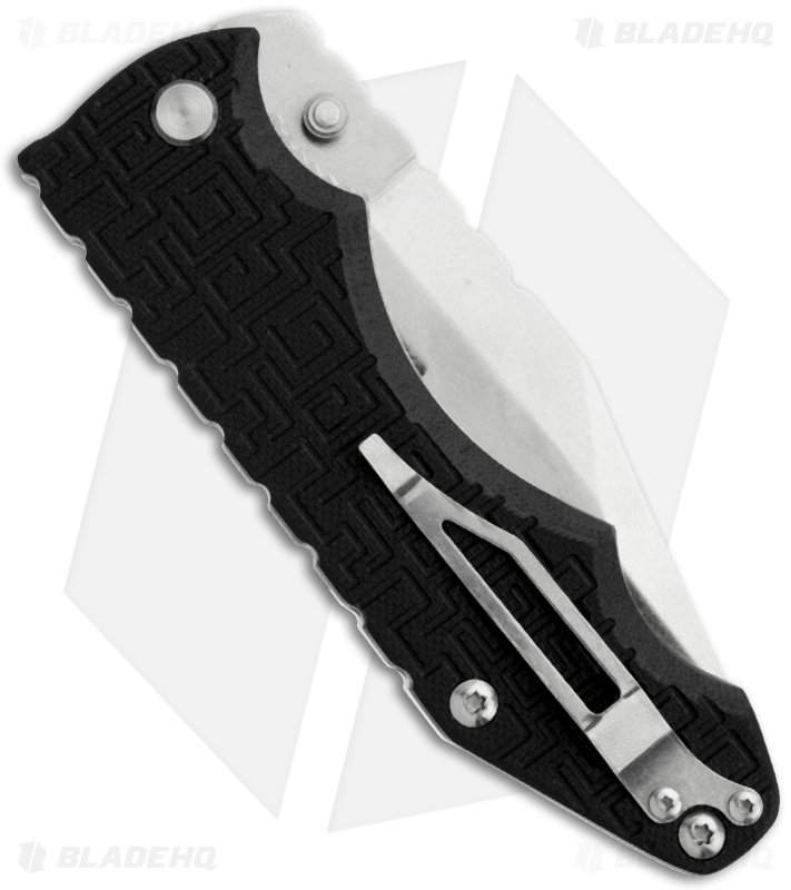 Brous Blades Triple Threat Folding Knife (3.5" Stonewash Plain)