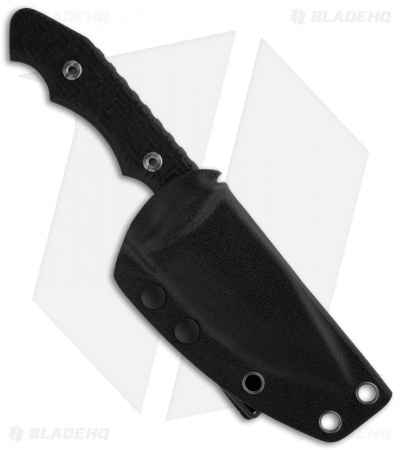 Brous Blades Triple Threat Knife Fixed Blade (3.6" Satin Plain)