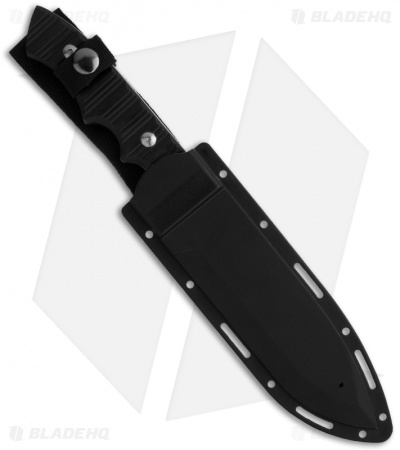 Brous Blades Coroner Knife Fixed Blade (6.5" Satin)