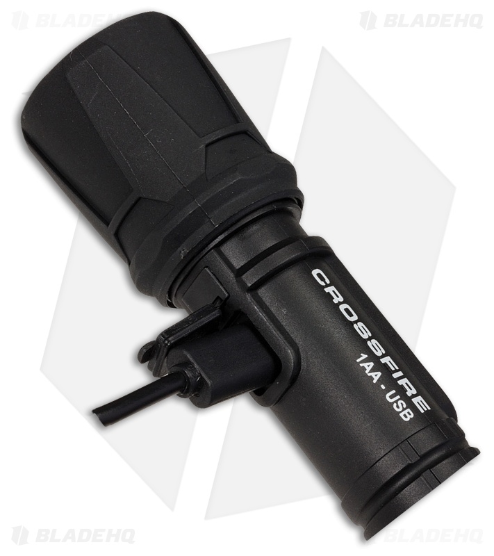 browning crossfire usb rechargeable flashlight Browning Crossfire 1AA-USB Rechargeable LED Flashlight (300 Lumens) 3713365