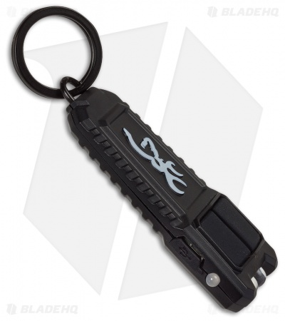 Browning Flash Rechargeable USB Keychain Flashlight Black (35 Lumens) 3713380