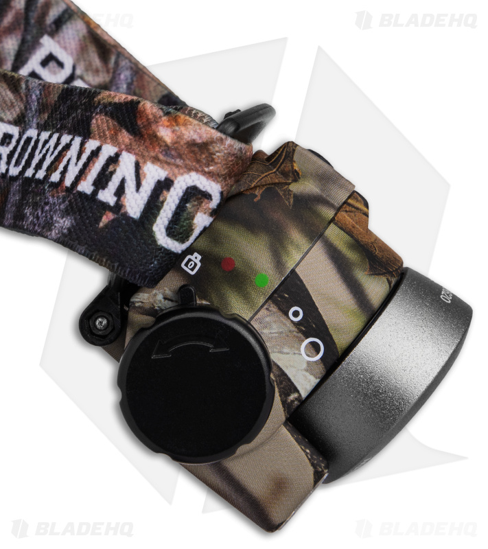 Browning Nitro Lamp Headlamp Flashlight LED Green Camo (255 Lumens)
