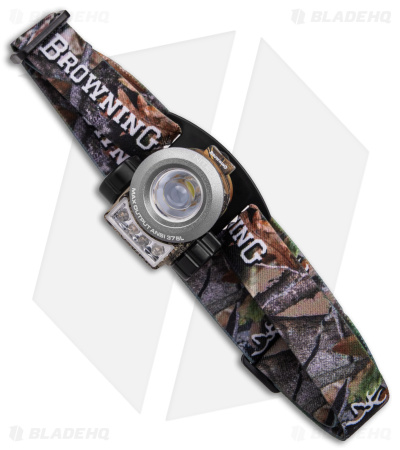 Browning Nitro Lamp Headlamp Flashlight LED Green Camo (255 Lumens)