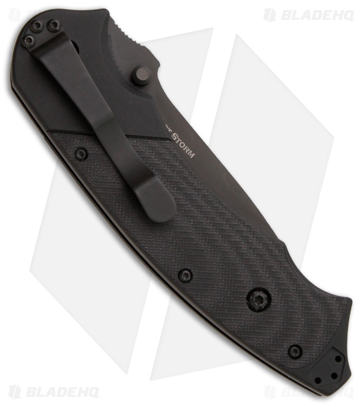 Browning Black Label Perfect Storm Liner Lock Knife (3.88" Black) 105BL USA