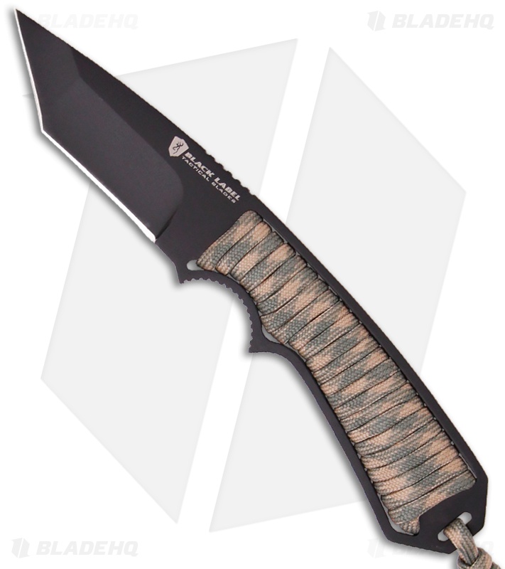Browning Black Label First Priority Fixed Blade Knife (2.875" Black) 130BL