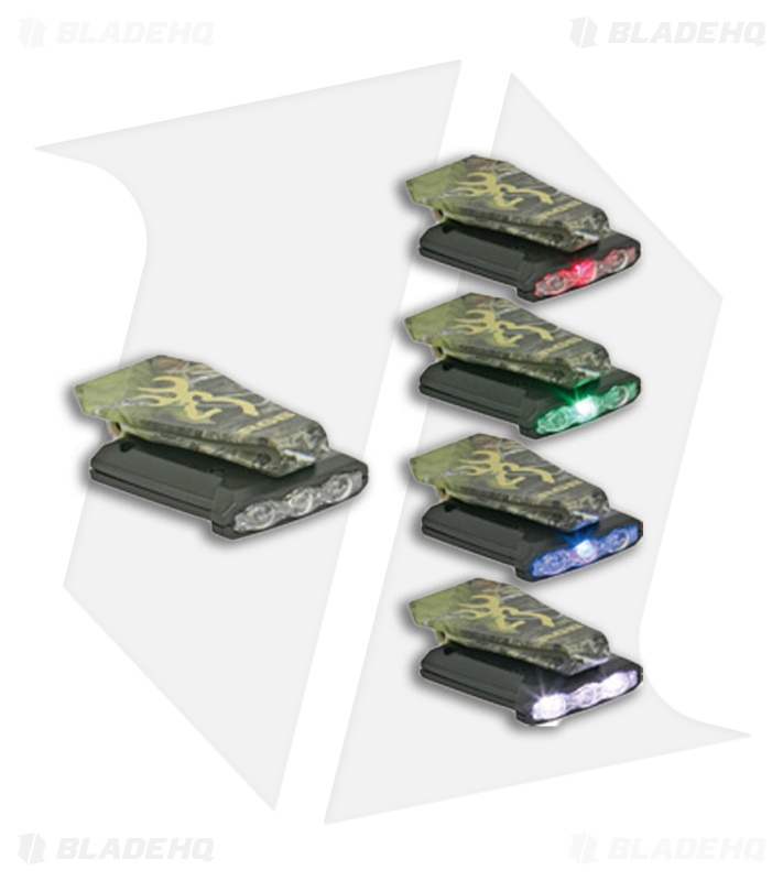 Browning Night Seeker RGB LED Cap Flashlight (15 Lumens)