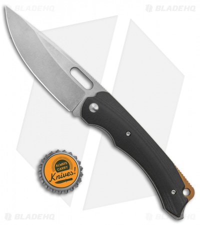 BRS E-Volve Navajo Liner Lock Knife Black G10 (3.5" Stonewash)