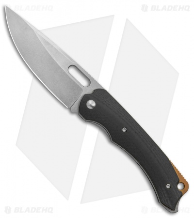 BRS E-Volve Navajo Liner Lock Knife Black G10 (3.5" Stonewash)
